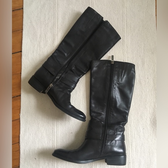 Leather Moto Boots - Picture 5 of 16